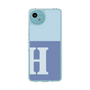 Slim Protection Case［ Original - initial two tone - H blue ］
