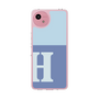 Slim Protection Case［ Original - initial two tone - H blue ］