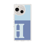 Slim Protection Case［ Original - initial two tone - H blue ］