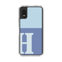 Slim Protection Case［ Original - initial two tone - H blue ］