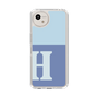 Slim Protection Case［ Original - initial two tone - H blue ］