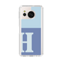 Slim Protection Case［ Original - initial two tone - H blue ］