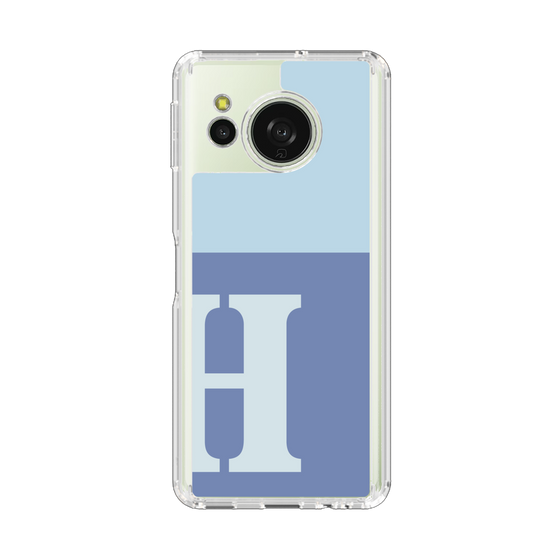 Slim Protection Case［ Original - initial two tone - H blue ］