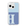 Slim Protection Case［ Original - initial two tone - H blue ］