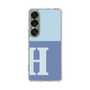 Slim Protection Case［ Original - initial two tone - H blue ］