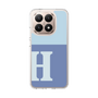 Slim Protection Case［ Original - initial two tone - H blue ］