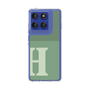 Slim Protection Case［ Original - initial two tone - H green ］