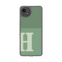 Slim Protection Case［ Original - initial two tone - H green ］