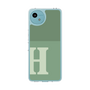 Slim Protection Case［ Original - initial two tone - H green ］