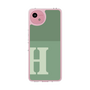 Slim Protection Case［ Original - initial two tone - H green ］