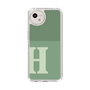 Slim Protection Case［ Original - initial two tone - H green ］