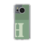 Slim Protection Case［ Original - initial two tone - H green ］