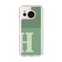 Slim Protection Case［ Original - initial two tone - H green ］