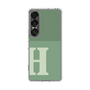 Slim Protection Case［ Original - initial two tone - H green ］