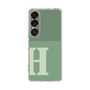 Slim Protection Case［ Original - initial two tone - H green ］