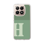 Slim Protection Case［ Original - initial two tone - H green ］