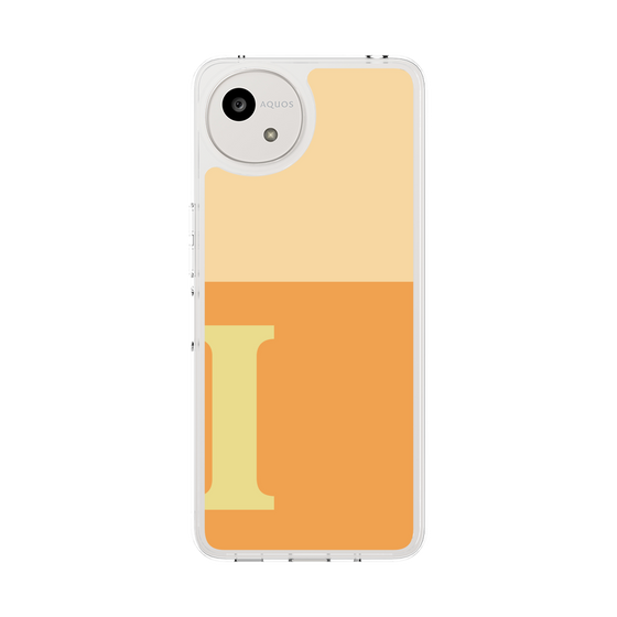 Slim Protection Case［ Original - initial two tone - I orange ］