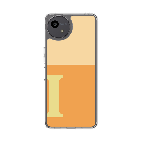 Slim Protection Case［ Original - initial two tone - I orange ］