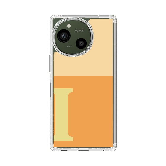 Slim Protection Case［ Original - initial two tone - I orange ］