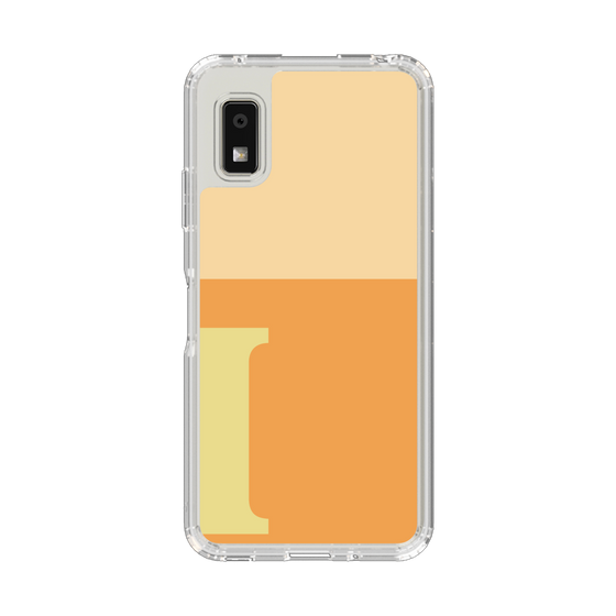 Slim Protection Case［ Original - initial two tone - I orange ］