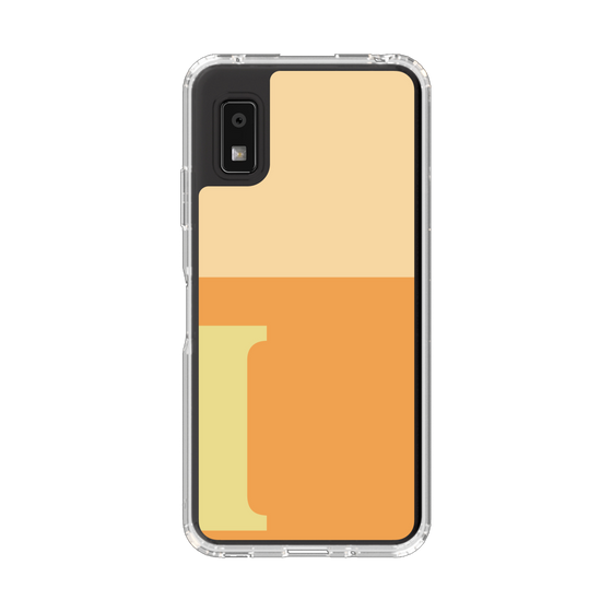 Slim Protection Case［ Original - initial two tone - I orange ］