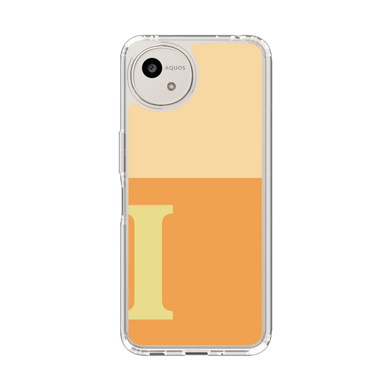 Slim Protection Case［ Original - initial two tone - I orange ］
