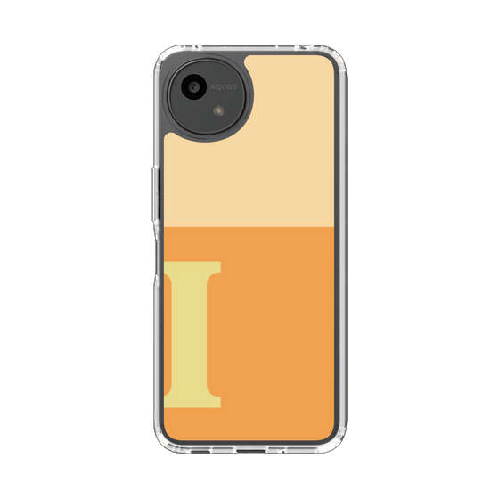 Slim Protection Case［ Original - initial two tone - I orange ］