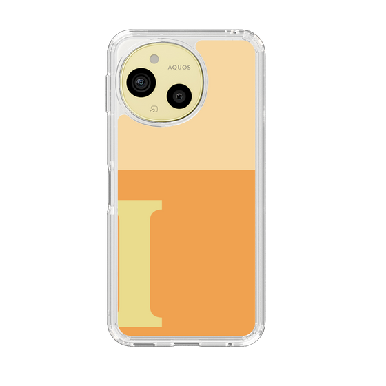 Slim Protection Case［ Original - initial two tone - I orange ］