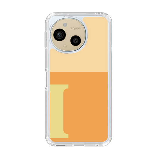 Slim Protection Case［ Original - initial two tone - I orange ］