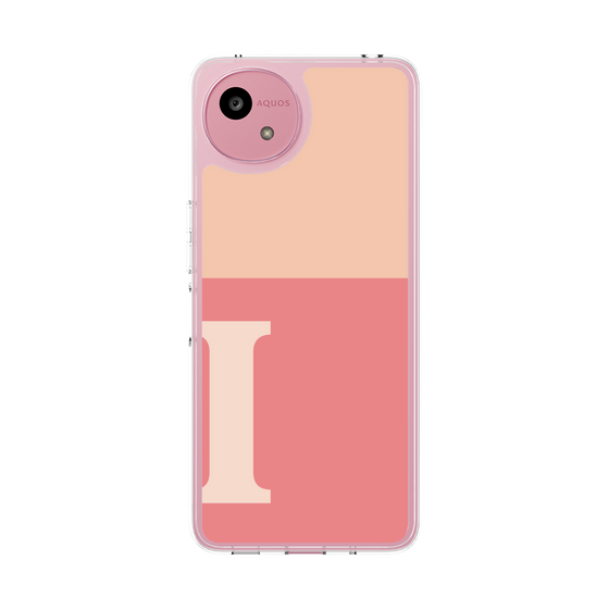 Slim Protection Case［ Original - initial two tone - I pink ］