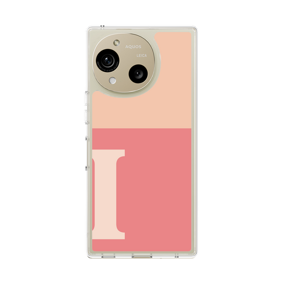 Slim Protection Case［ Original - initial two tone - I pink ］