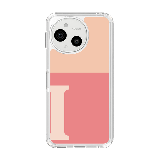 Slim Protection Case［ Original - initial two tone - I pink ］