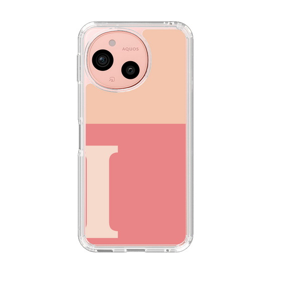 Slim Protection Case［ Original - initial two tone - I pink ］