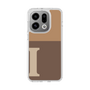 Slim Protection Case［ Original - initial two tone - I brown ］
