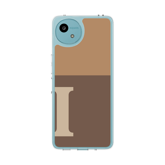 Slim Protection Case［ Original - initial two tone - I brown ］