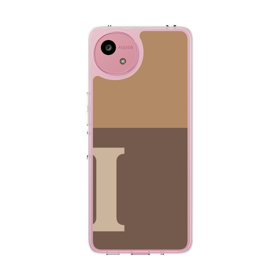 Slim Protection Case［ Original - initial two tone - I brown ］