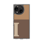 Slim Protection Case［ Original - initial two tone - I brown ］