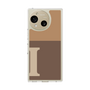 Slim Protection Case［ Original - initial two tone - I brown ］