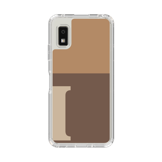 Slim Protection Case［ Original - initial two tone - I brown ］