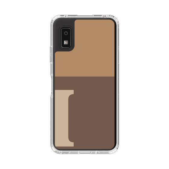 Slim Protection Case［ Original - initial two tone - I brown ］