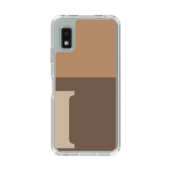 Slim Protection Case［ Original - initial two tone - I brown ］