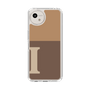 Slim Protection Case［ Original - initial two tone - I brown ］