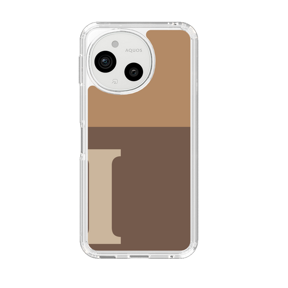 Slim Protection Case［ Original - initial two tone - I brown ］