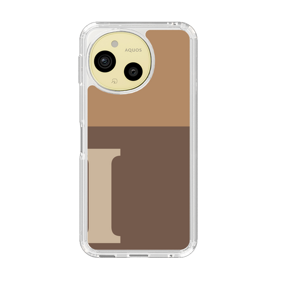 Slim Protection Case［ Original - initial two tone - I brown ］