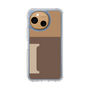 Slim Protection Case［ Original - initial two tone - I brown ］