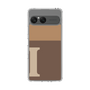 Slim Protection Case［ Original - initial two tone - I brown ］
