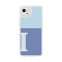 Slim Protection Case［ Original - initial two tone - I blue ］