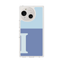 Slim Protection Case［ Original - initial two tone - I blue ］