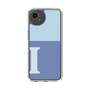 Slim Protection Case［ Original - initial two tone - I blue ］