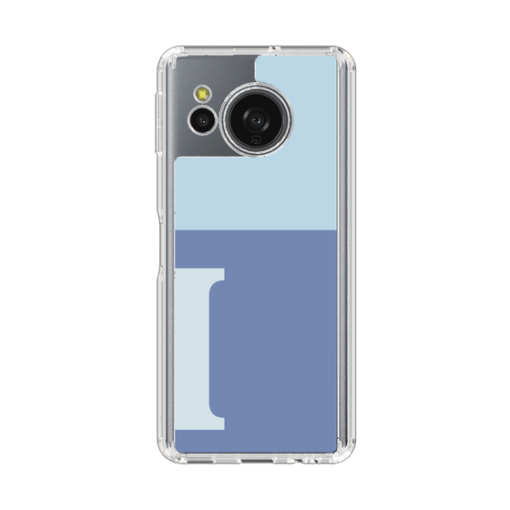 Slim Protection Case［ Original - initial two tone - I blue ］